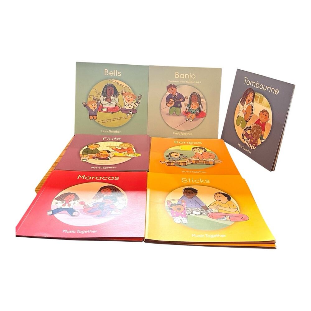 Music Together Book Lot Of 10 Kids Song Story Educational Preschool Set